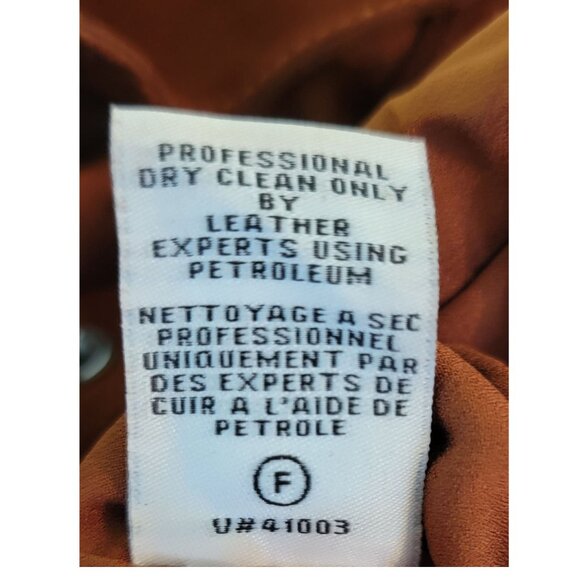 DVF Diane von Furstenberg Gracelynn Suede Skirt, Brown (Rust), Womens size 8 - Picture 8 of 9